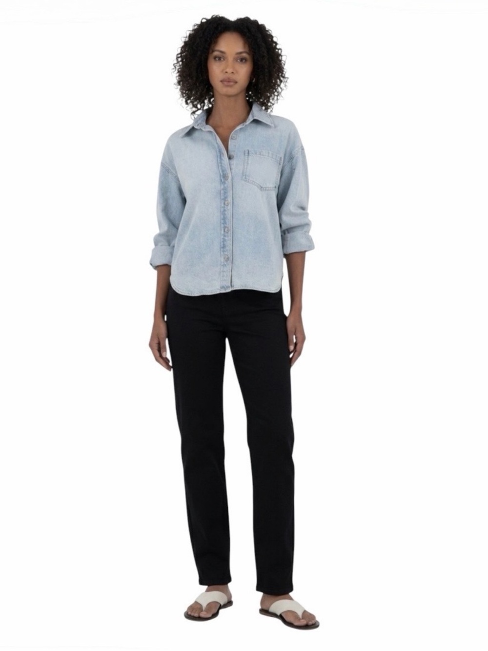 Kut From The Kloth ($160) Mia High Rise Straight Fit - W 16 R 9.5 I 32